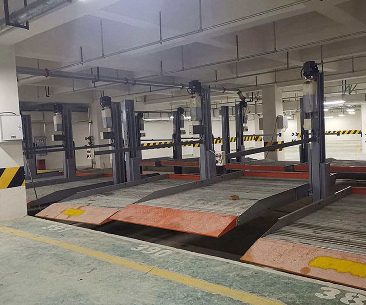 平?jīng)鲭p層升降橫移式立體停車位回購
