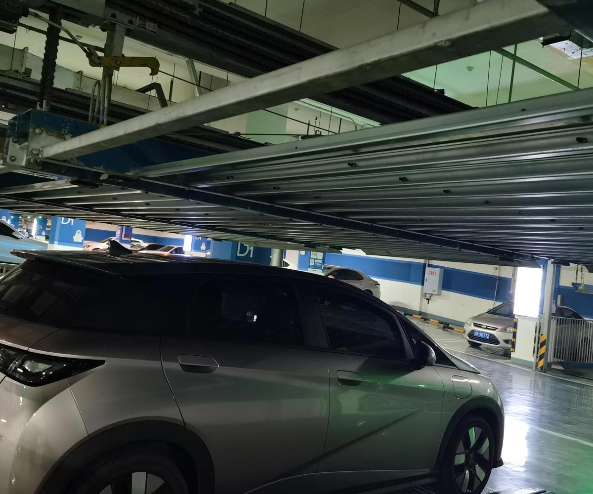 周至二層簡(jiǎn)易式機(jī)械立體停車設(shè)備過驗(yàn)收