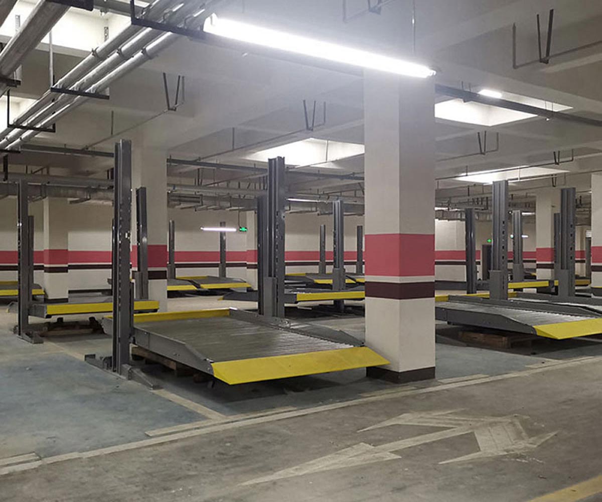 周至二層升降橫移式停車庫(kù)廠家