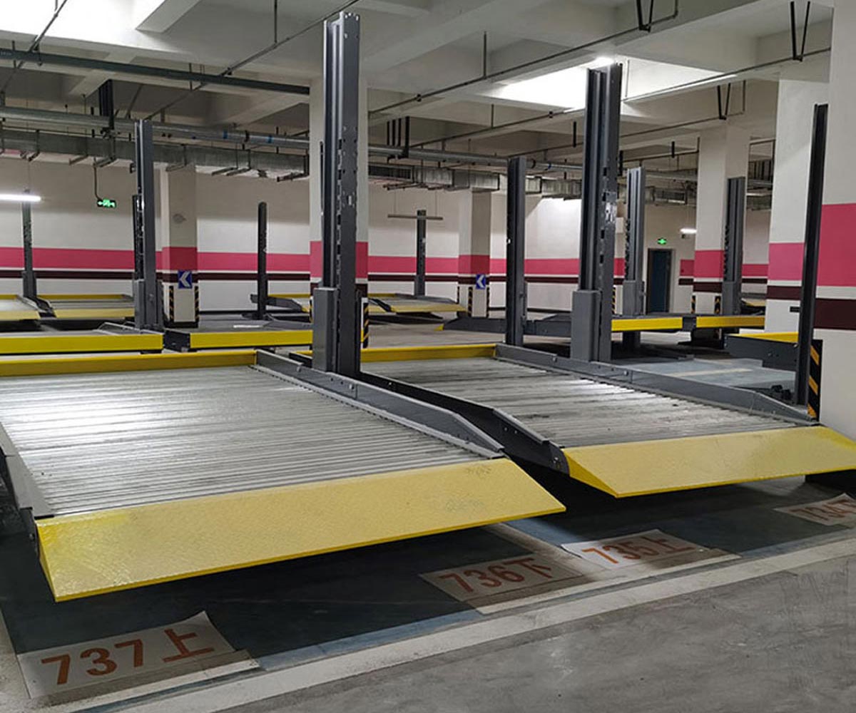 武功家用簡(jiǎn)易升降類立體車位過規(guī)劃