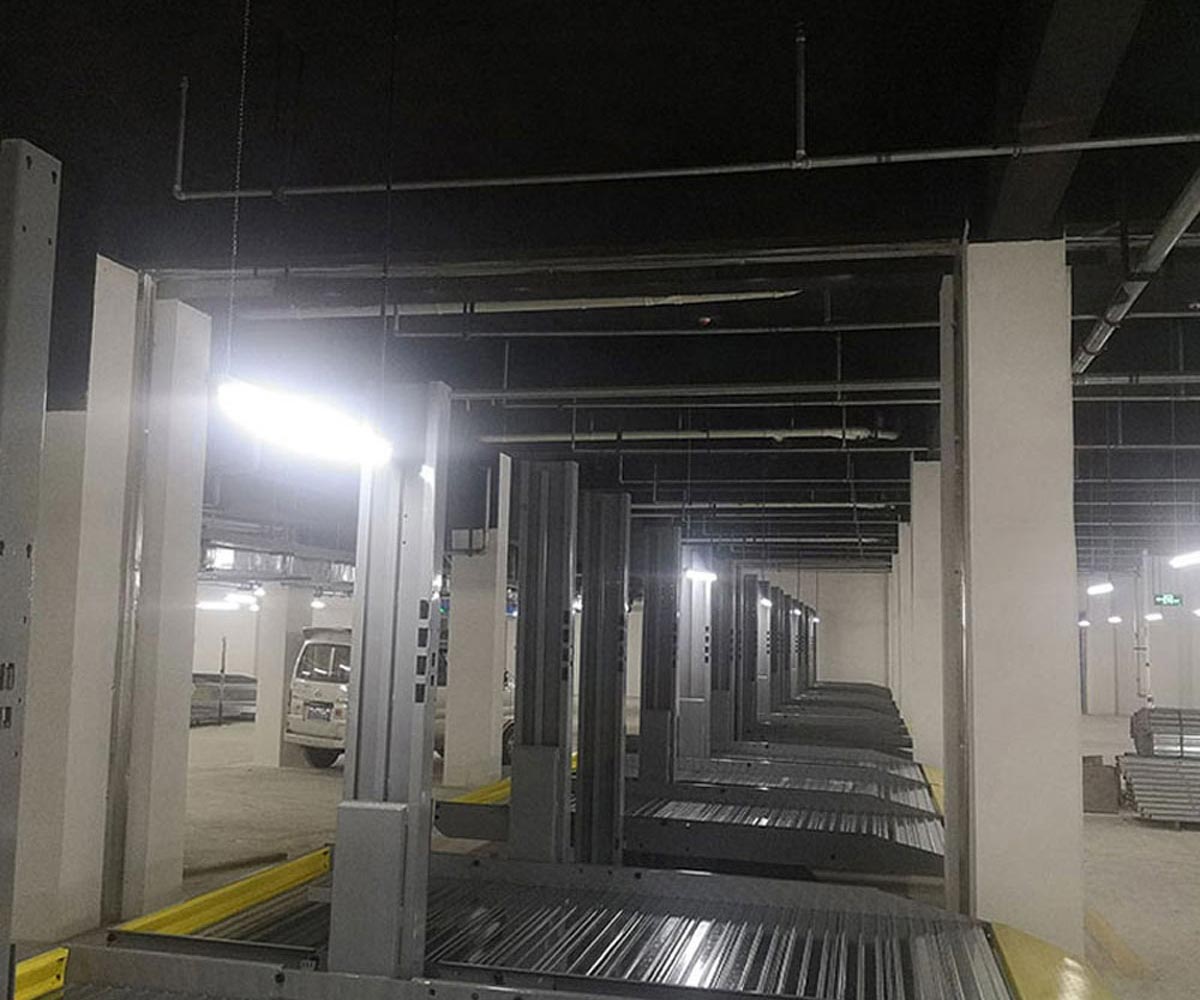 黃陵升降橫移式立體車庫工作原理