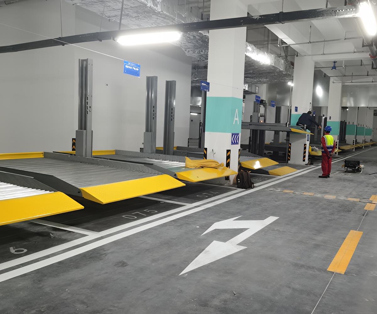 寶雞立體車庫新選擇兩柱機(jī)械停車制造全解析