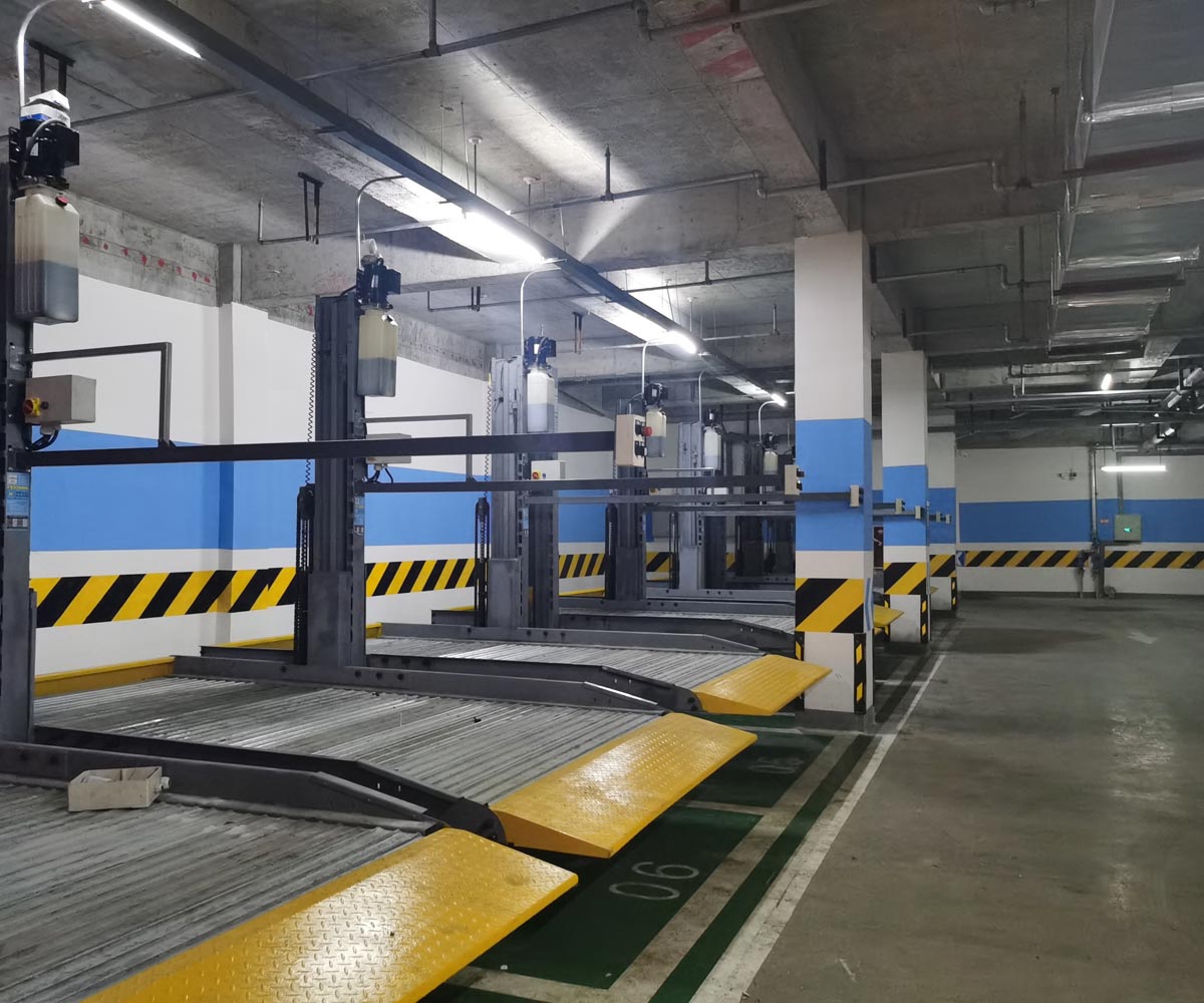 靖遠兩柱簡易升降類機械停車
