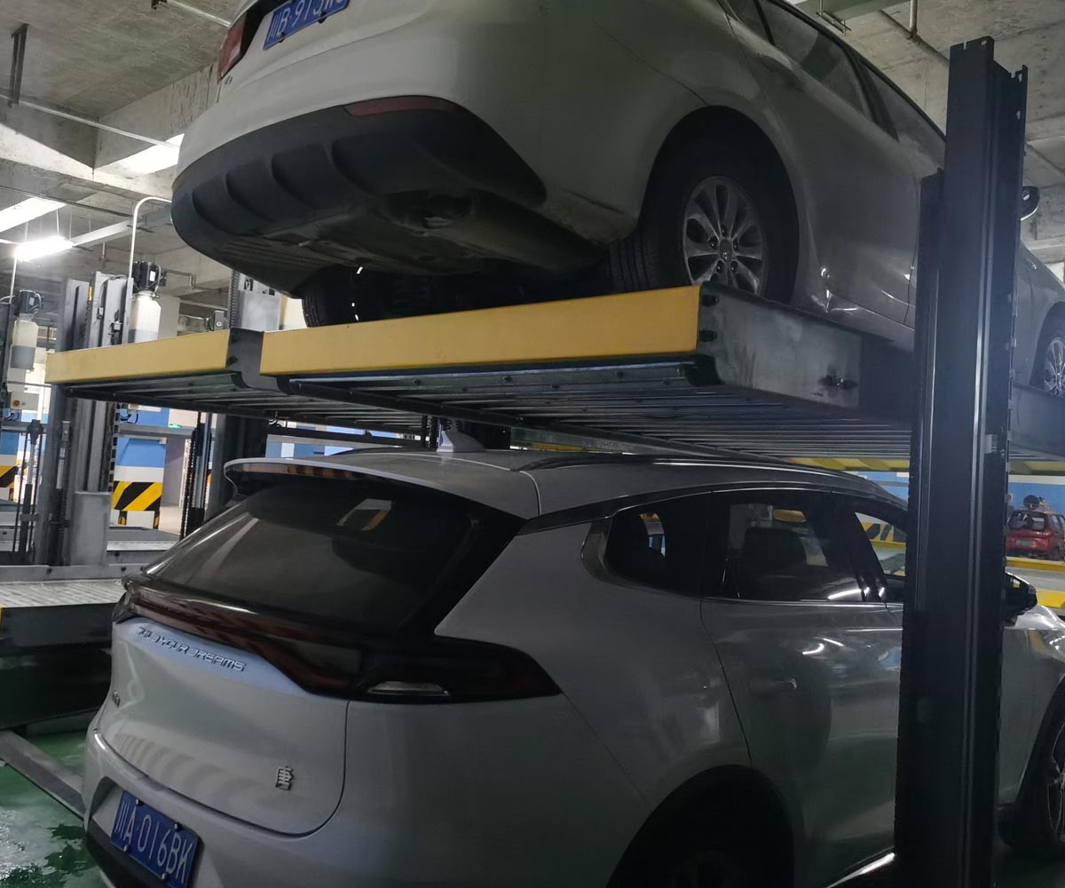 秦安二層簡易類機械式停車庫