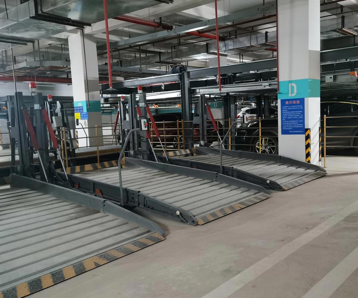 柞水兩柱升降式立體停車庫