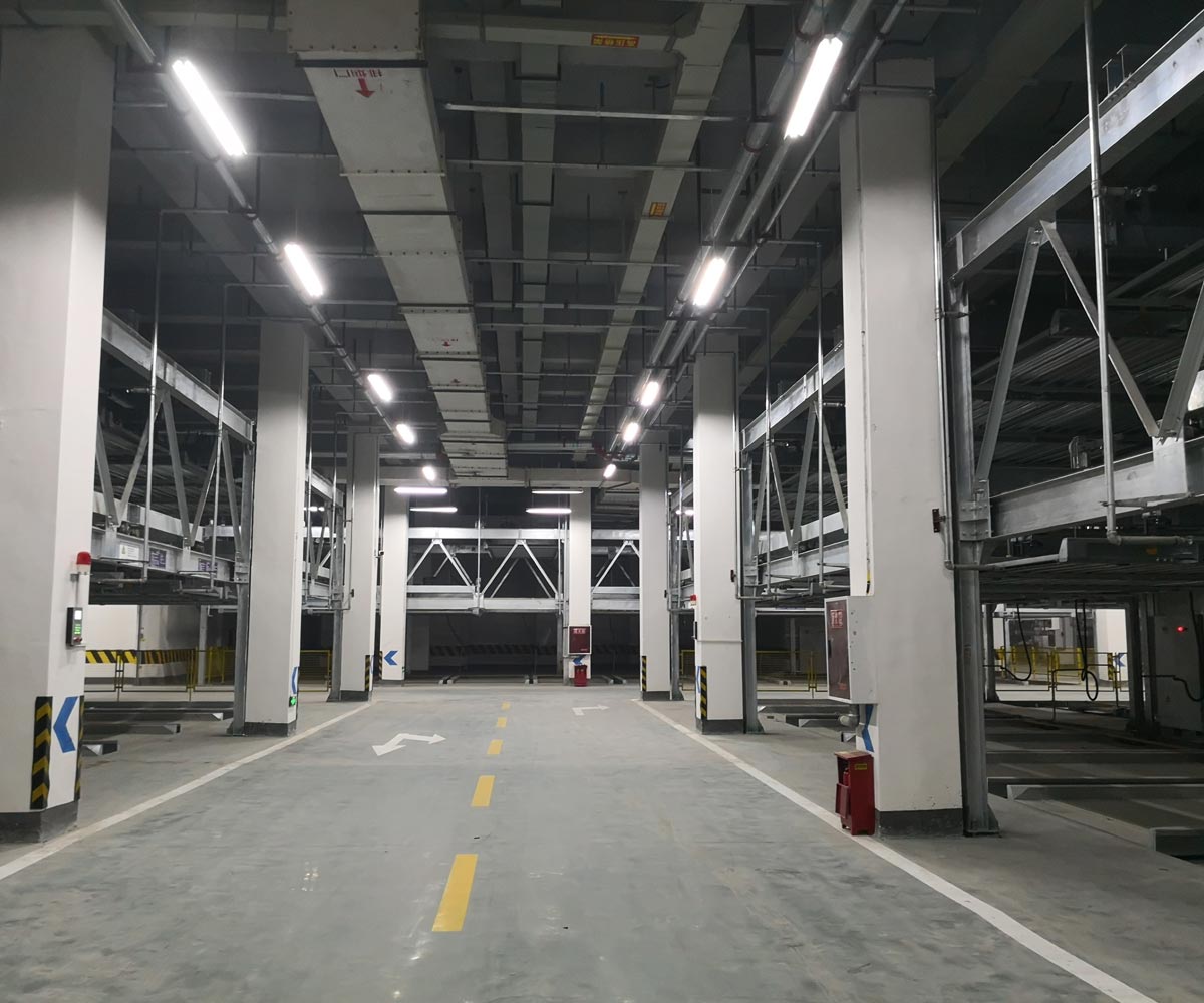 4-6層升降橫移式自動立體停車庫